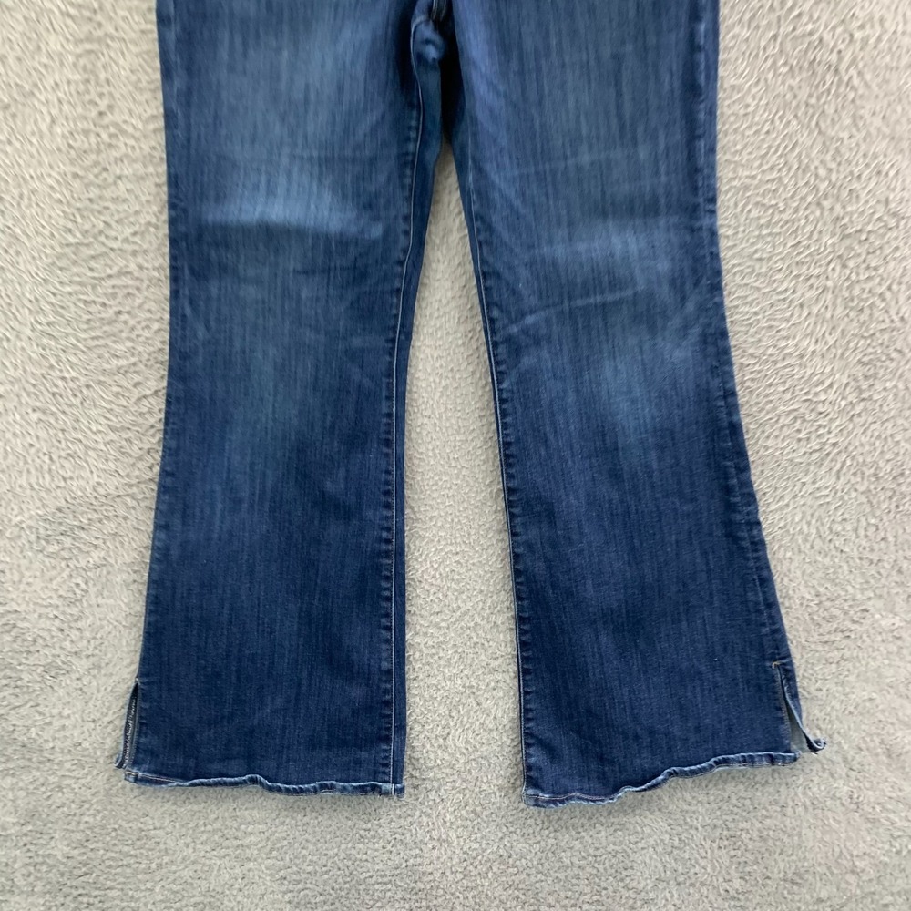 American Eagle Super Hi Rise Flare Jeans Womens Size 14 Blue 32x30 - Picture 8 of 11